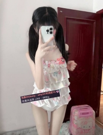 水兒 156cm/42kg/C奶/18歲 本人照 小芝麻蘿莉小嫩妹 閃現可預約中 ~ 蘿莉外型 完美好